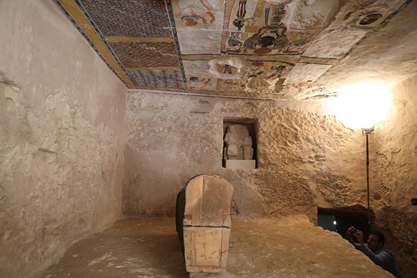 Egipto descubre la tumba de un supervisor de momificaciones