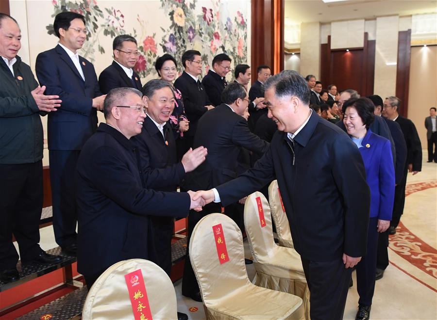 Máximo asesor político chino felicita a Guangxi por 60° aniversario de fundación