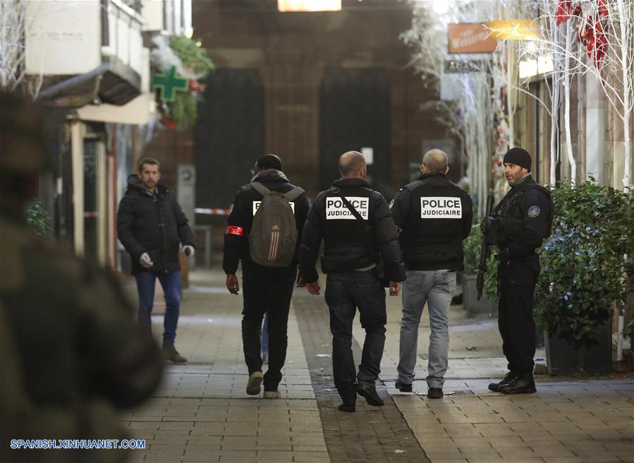 Sube a cuatro número de muertos por tiroteo en Estrasburgo, Francia