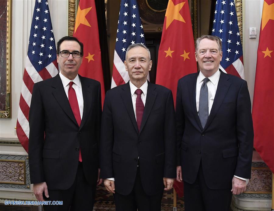 China y EEUU comienzan 7ª ronda de conversaciones comerciales de alto nivel en Washington