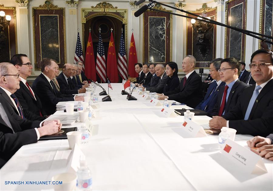 China y EEUU comienzan 7ª ronda de conversaciones comerciales de alto nivel en Washington