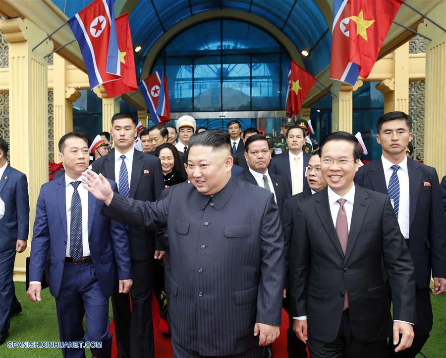 Máximo líder de RPDC, Kim Jong Un, llega a Vietnam