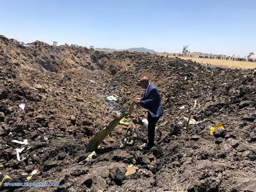 Mueren las 157 personas a bordo de avión de Ethiopian Airlines siniestrado