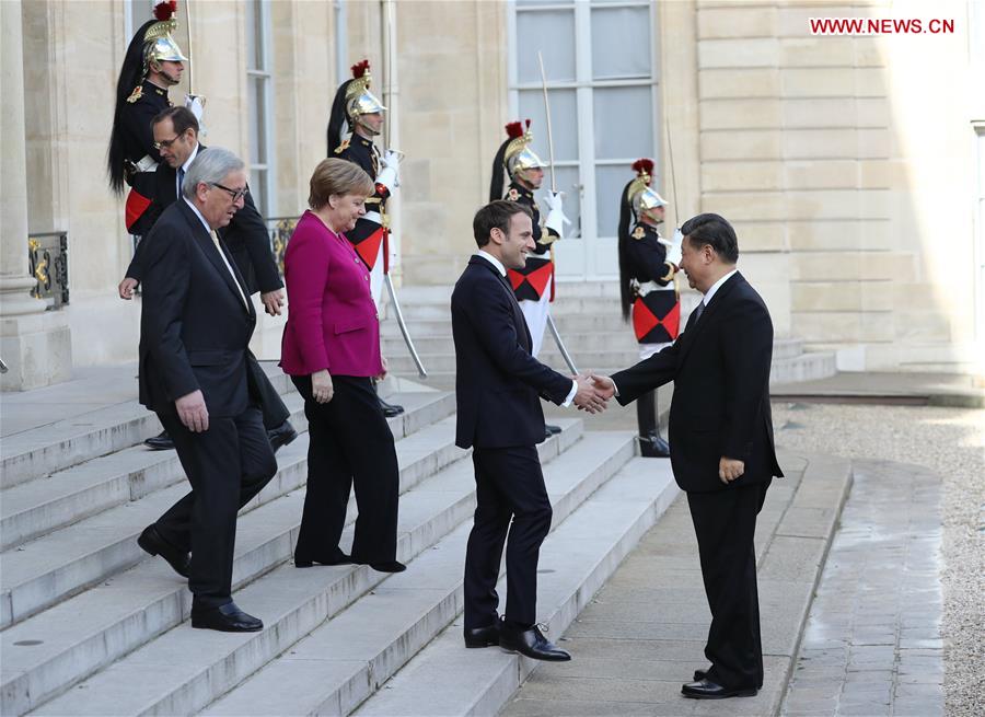 Xi conversa con líderes europeos sobre fomento de lazos y gobernanza global