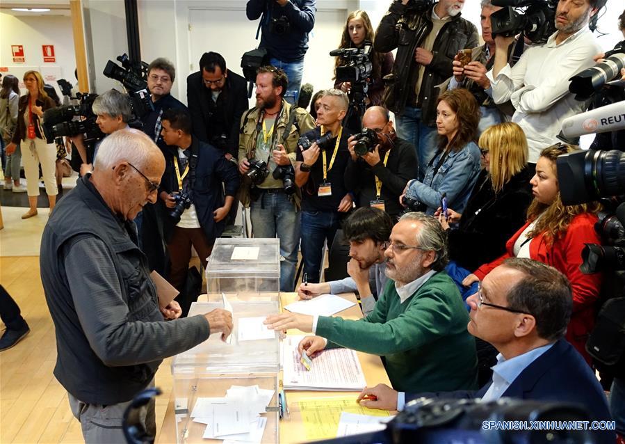 Participación de elecciones generales de España llega a 41,48% al mediodía
