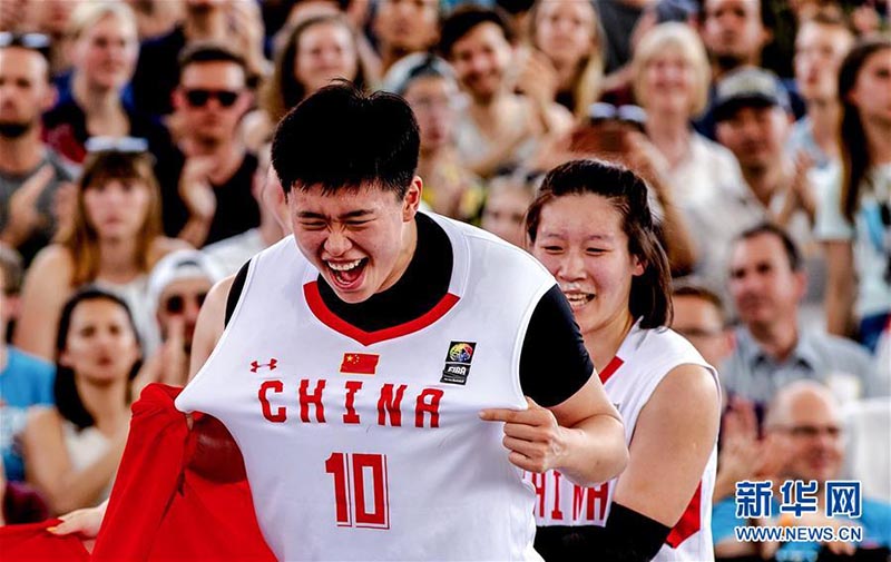 La selección femenina de baloncesto de China gana la FIBA 3X3