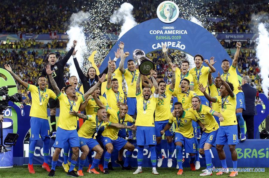 (Copa América) Brasil cumple condición de favorito y gana noveno torneo sudamericano
