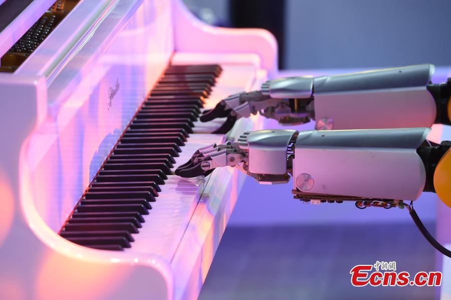 Exponen nuevas aplicaciones en la Conferencia Mundial de Robótica 2019 que se celebra en Beijing