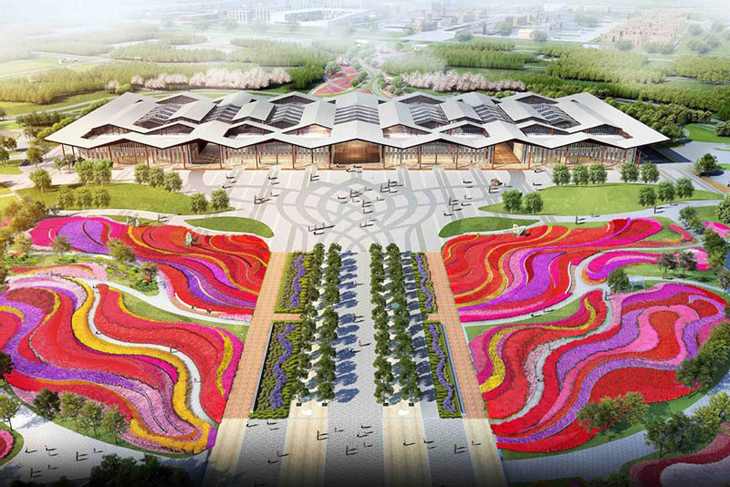 La Exposición de Flores de China 2021 presenta la canción, el logotipo y la  flor oficial