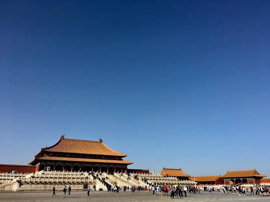El Museo del Palacio de Beijing anunció el jueves los planes para celebrar el 600 aniversario de la fundación del mayor complejo arquitectónico de madera del mundo. [Foto por Wang Kaihao / chinadaily.com.cn]vvvv