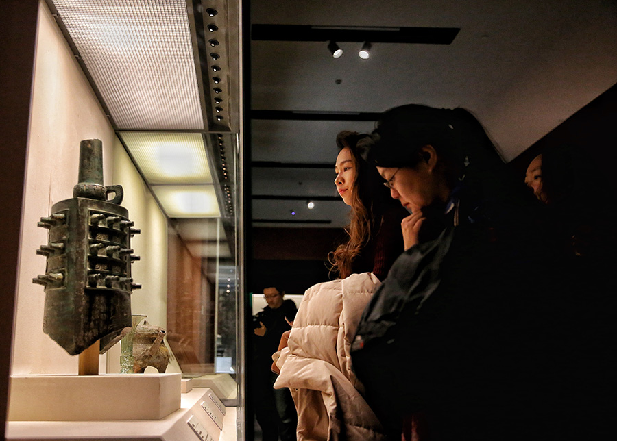 El 27 de diciembre de 2019 se inauguró una exposición sobre la cultura vinculada con Confucio en el Museo Nacional de China. (Foto/Jiang Dong/China Daily)