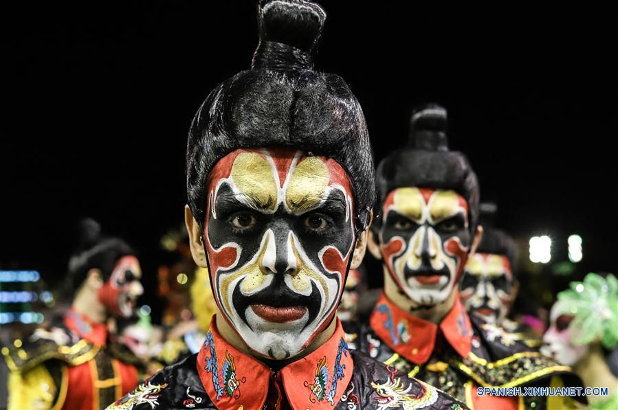ESPECIAL: Ovacionan en carnaval de Brasil a desfile en homenaje a China