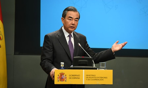 Canciller: China emprenderá acciones para ayudar a España a combatir epidemia de COVID-19