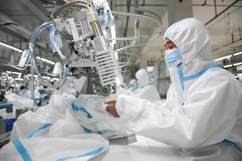 China garantiza la calidad de los productos exportados para contribuir a la lucha mundial contra la pandemia