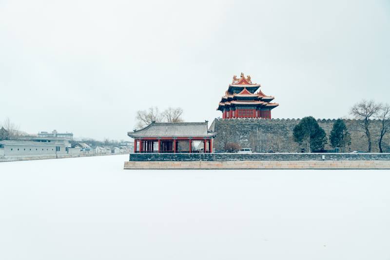 Obra fotográfica “Una ciudad de nieve” de Su Tangshi.