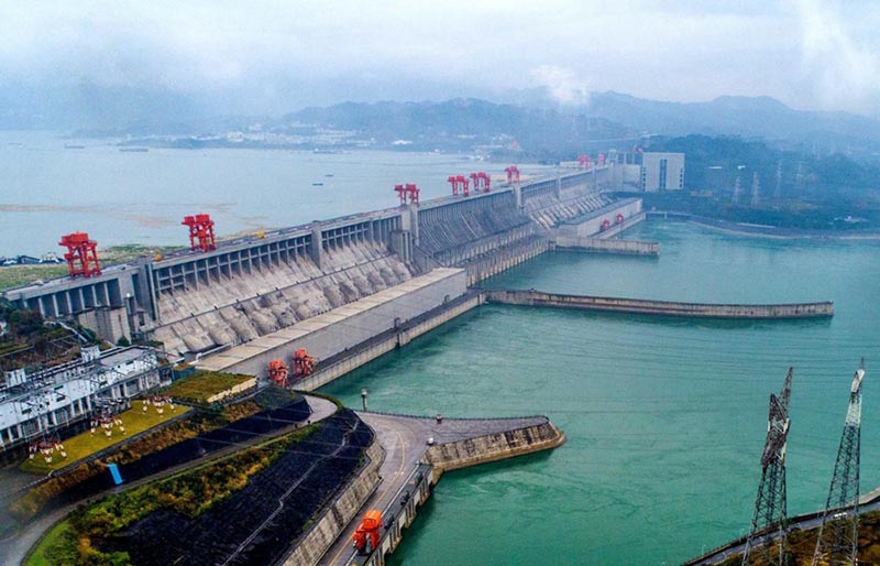 Para el 15 de noviembre de 2020, el proyecto de las Tres Gargantas de China había producido 103.100 millones de kWh de electricidad, estableciendo un récord mundial de producción de energía anual por una sola planta hidroeléctrica. (Diario del Pueblo / Wang Gang)