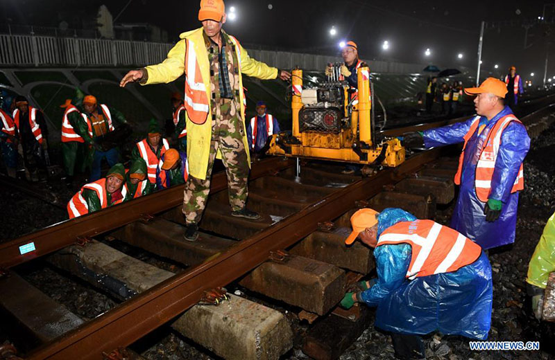 Desviado ferrocarril de alta velocidad de China para proyecto de trasvase de agua