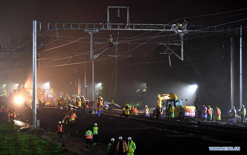 Desviado ferrocarril de alta velocidad de China para proyecto de trasvase de agua