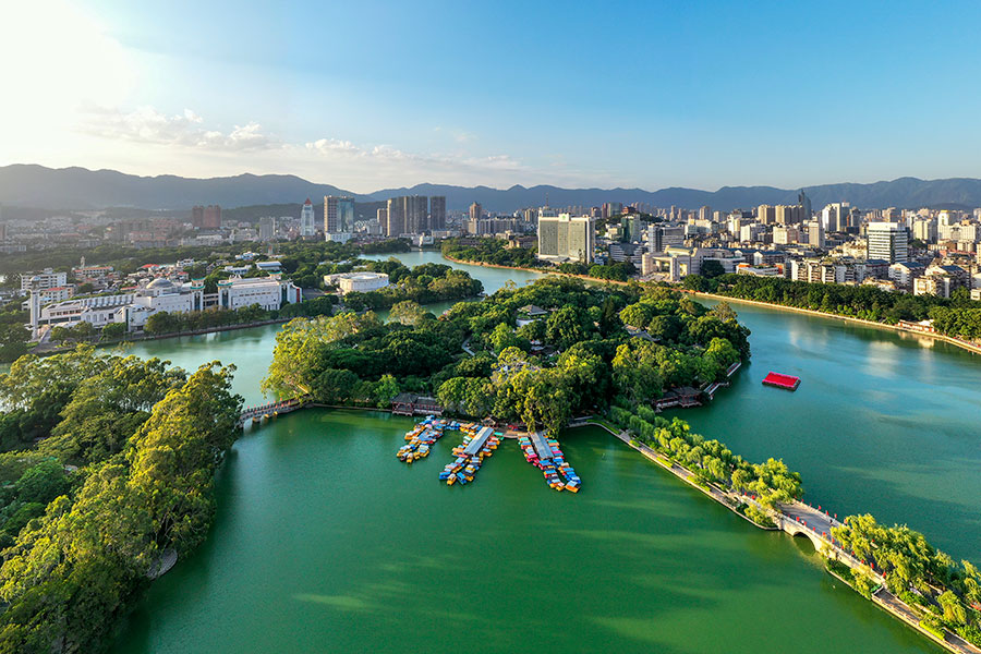 Ciudad patrimonio de la humanidad: Fuzhou, con sus ríos, montañas e inmuebles históricos