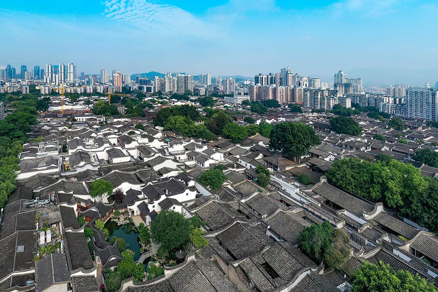 Ciudad patrimonio de la humanidad: Fuzhou, con sus ríos, montañas e inmuebles históricos