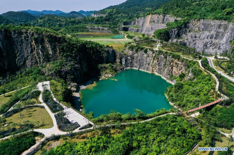 Antigua zona de exploración minera es transformada en fragante parque de montaña