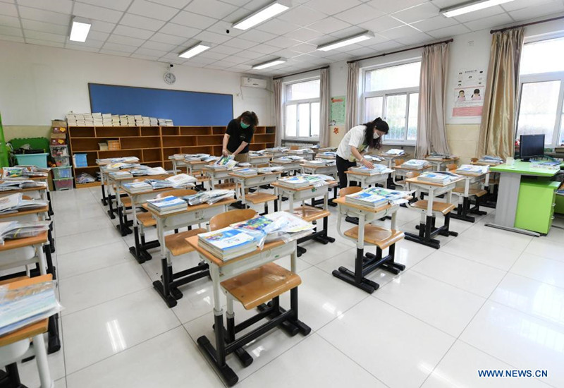 La enseñanza primaria en Beijing está lista para iniciar el nuevo semestre escolar