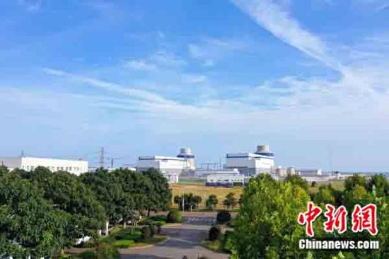 Unidades de energía nuclear de Haiyang. (Foto: proporcionada por Shandong Nuclear Power Company Ltd.)