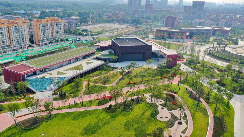 La Villa Olímpica. Foto: proporcionado por el Comité Ejecutivo de los XXXI Juegos Universitarios Mundiales de Verano en Chengdu