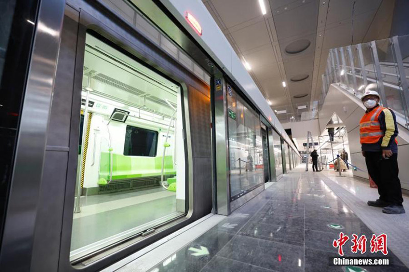 La línea 14 del metro de Beijing estará lista para año nuevo 