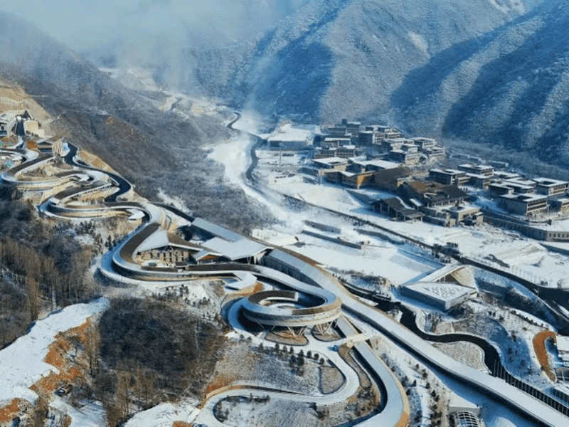 Villa Olímpica de Invierno de Yanqing en Beijing. Fuente de la imagen: Beijing Daily