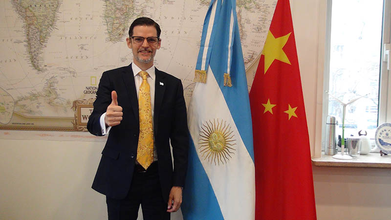 Los preparativos eficientes de China para los Juegos Olímpicos de Invierno son impactantes: el embajador de Argentina en China