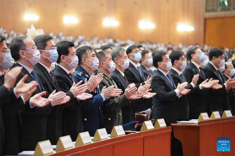 Máximo órgano legislativo de China inicia segunda reunión plenaria de sesión anual