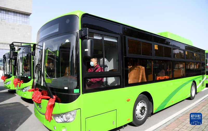 China exporta sus autobuses a México