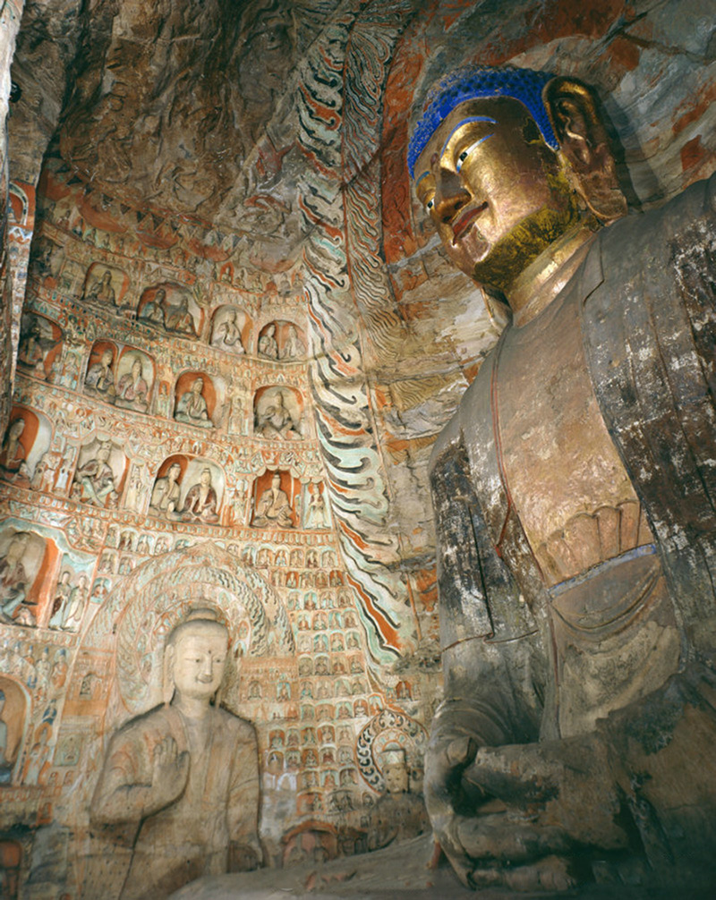 Reabren la gruta con el Buda más alto de las Grutas de Yungang en Shanxi