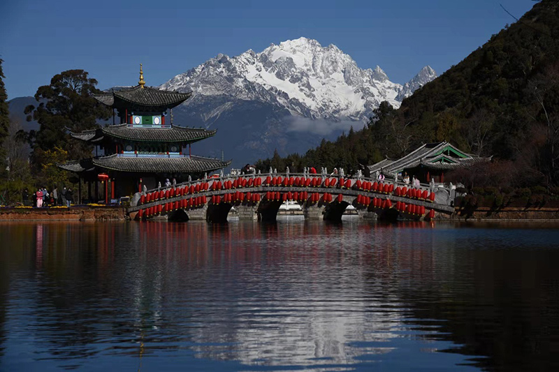 Lugar turístico de Lijiang, provincia de Yunan. [Foto: proporcionada a chinadaily.com.cn]