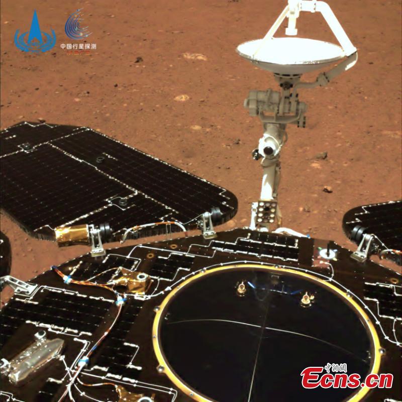 China revela imágenes de polvo marciano tomadas por orbitador Tianwen-1