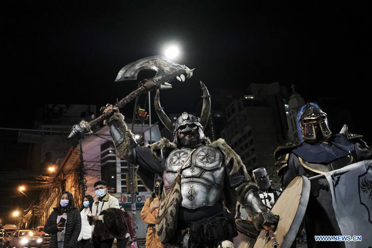 Desfile "Friki Day" en La Paz, Bolivia