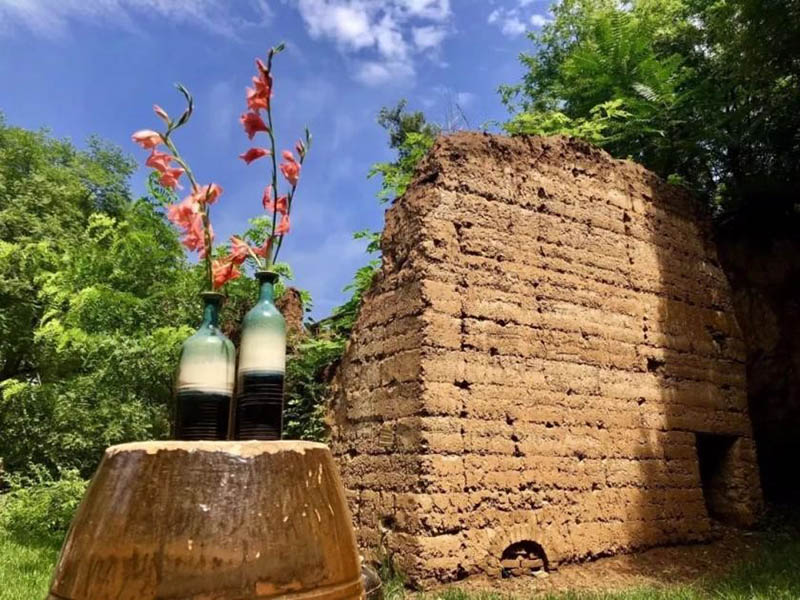 Objetos de cerámica en Hua Shu'ao.