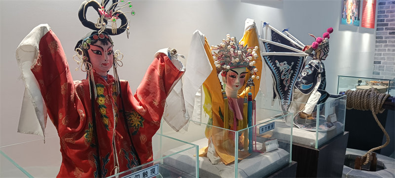 Sala dedicada a las marionetas articuladas tradicionales. Actualmente, el Museo del Patrimonio Cultural Inmaterial de Weinan es uno de los principales espacios en Shaanxi para el rescate y la revitalización de patrimonios culturales que han llegado hasta nuestros días. (Foto: YAC)