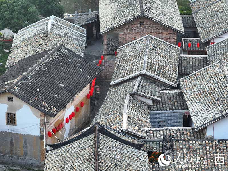 Pueblo tradicional rejuvenecido en Yulin,Guangxi