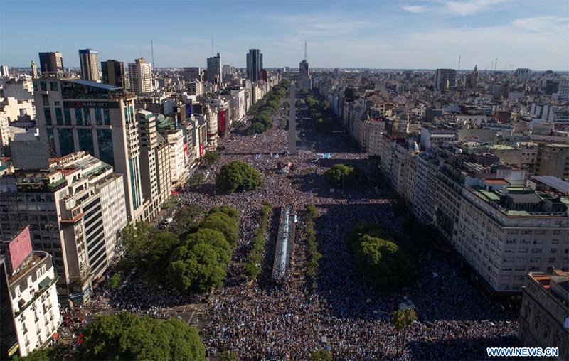 ESPECIAL: Argentina estalla de júbilo con título en Mundial de Qatar 2022