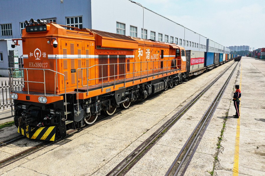 Aumenta flujo de trenes de carga China-Europa desde Liaoning