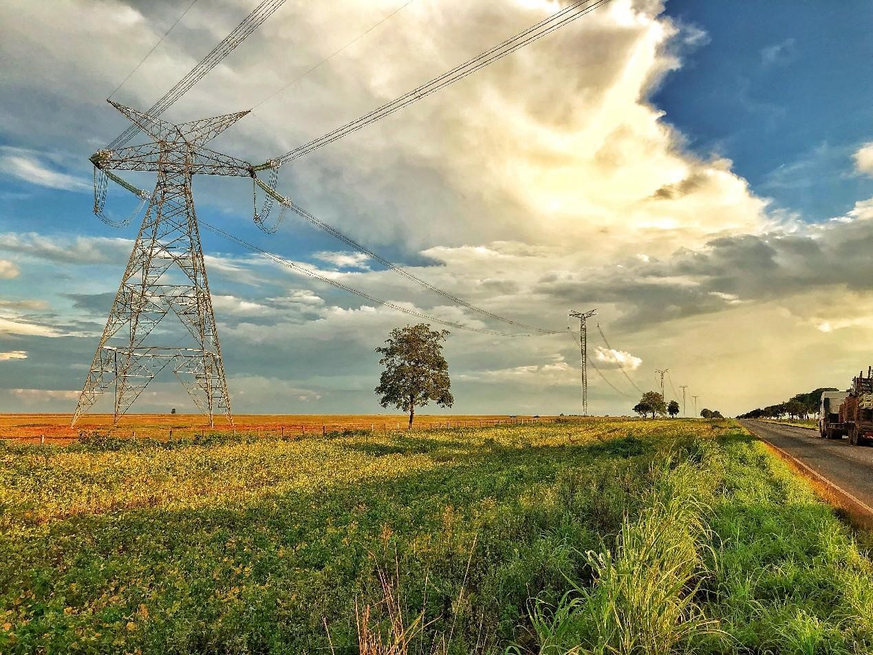 La segunda fase de la línea del proyecto de transmisión de CC UHV Belo Monte en Brasil, financiada y construida por State Grid Brazil Holding Company. (Foto: cortesía de State Grid Brasil Holding Company)