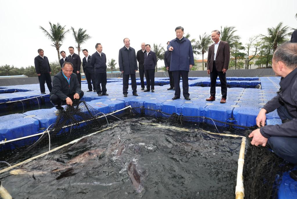 Xi inspecciona provincia meridional china de Guangdong