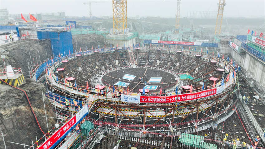 China inicia la construcción de Unidad No. 4 de la Central Nuclear de Sanmen