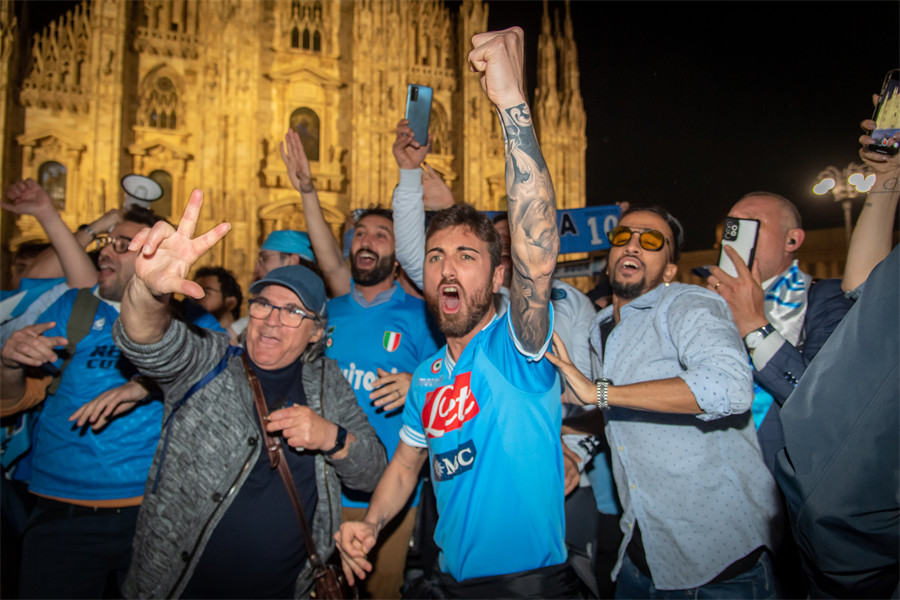 El Napoli se corona campeón de Italia tras 33 años sin Maradona