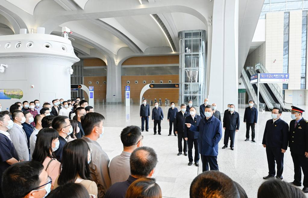 Xi inspecciona Nueva Área de Xiong'an, insta a alcanzar nuevos avances para 