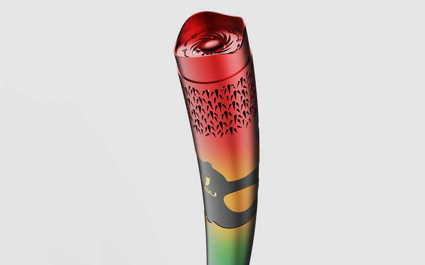 Rong Huo, la antorcha de la Universiada de Chengdu. (Foto: cortesía del comité ejecutivo de los Juegos Mundiales Universitarios FISU Chengdu 2021)