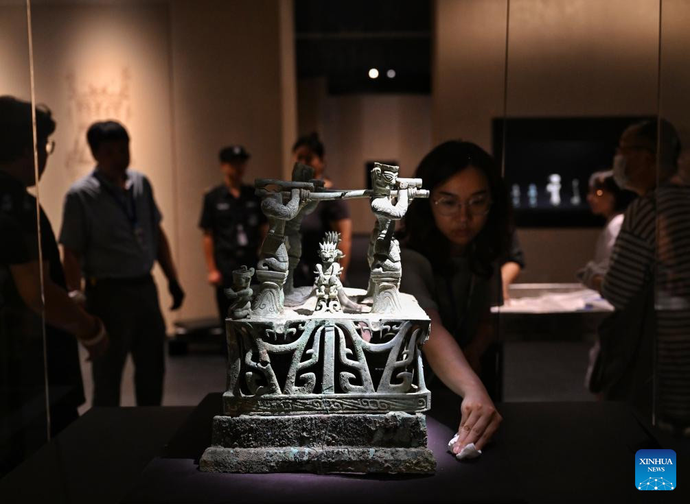 Abre a modo de prueba nuevo edificio del Museo de Sanxingdui en provincia china de Sichuan