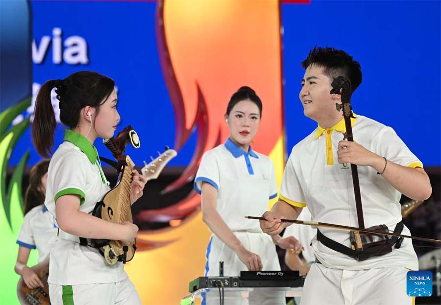 Ceremonia de apertura de la 31ª edición de verano de los Juegos Mundiales Universitarios de la FISU en Chengdu